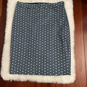The Limited Blue Spiral Skirt